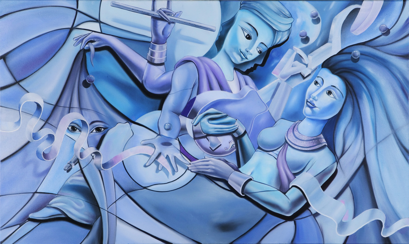 Krishna and the Vaisnavi woman.jpg